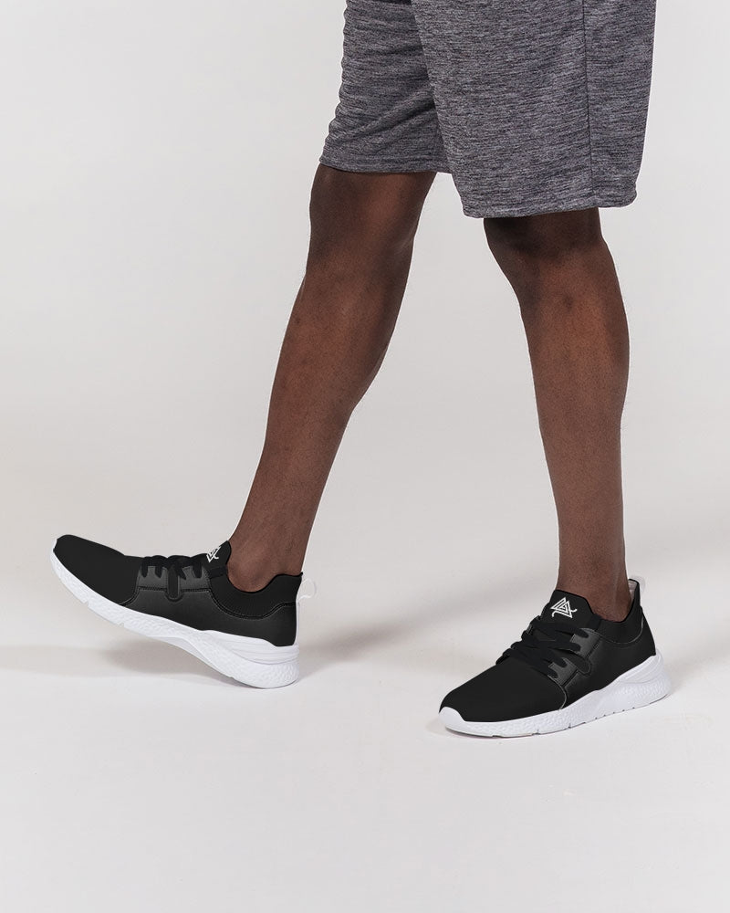 Black Men's Two-Tone Sneaker
