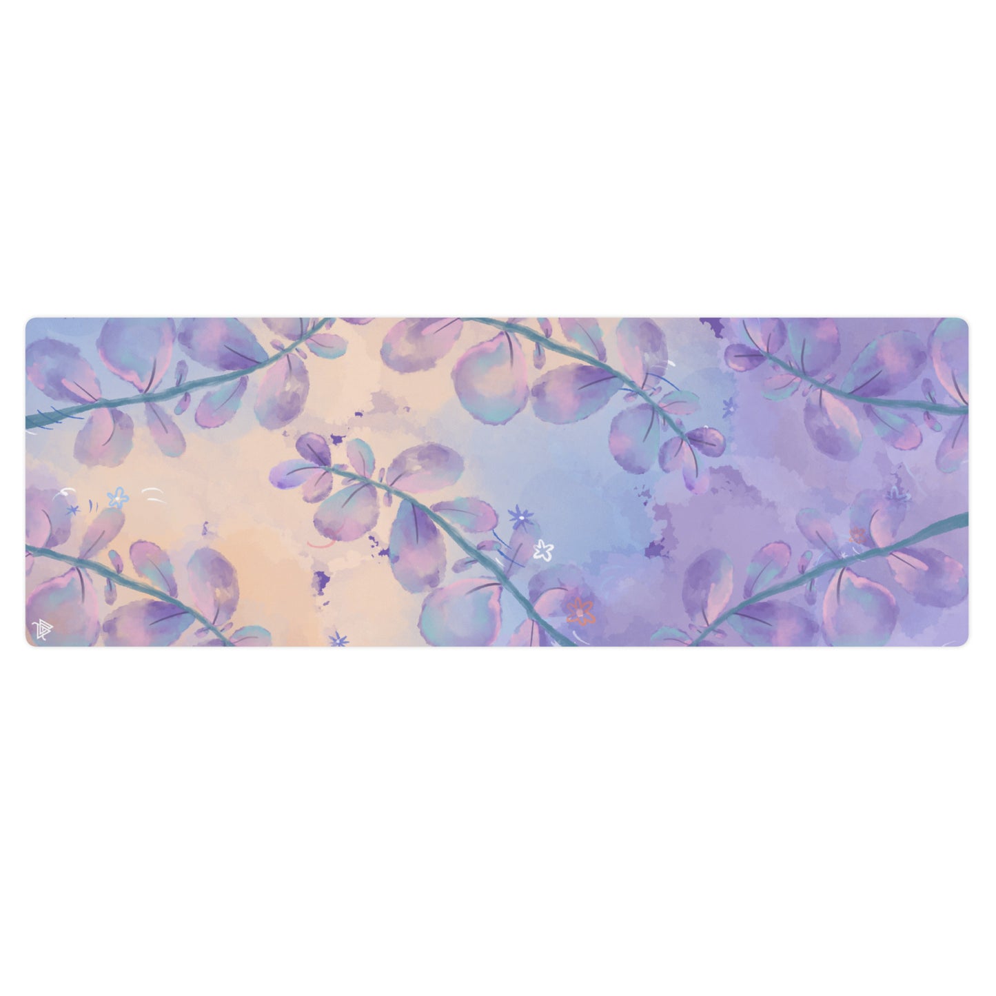 Purple Tree Yoga mat