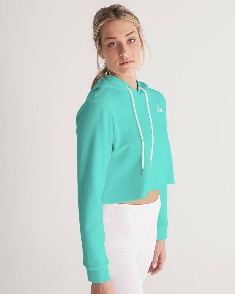Rebirth Seafoam Women's Cropped Hoodie