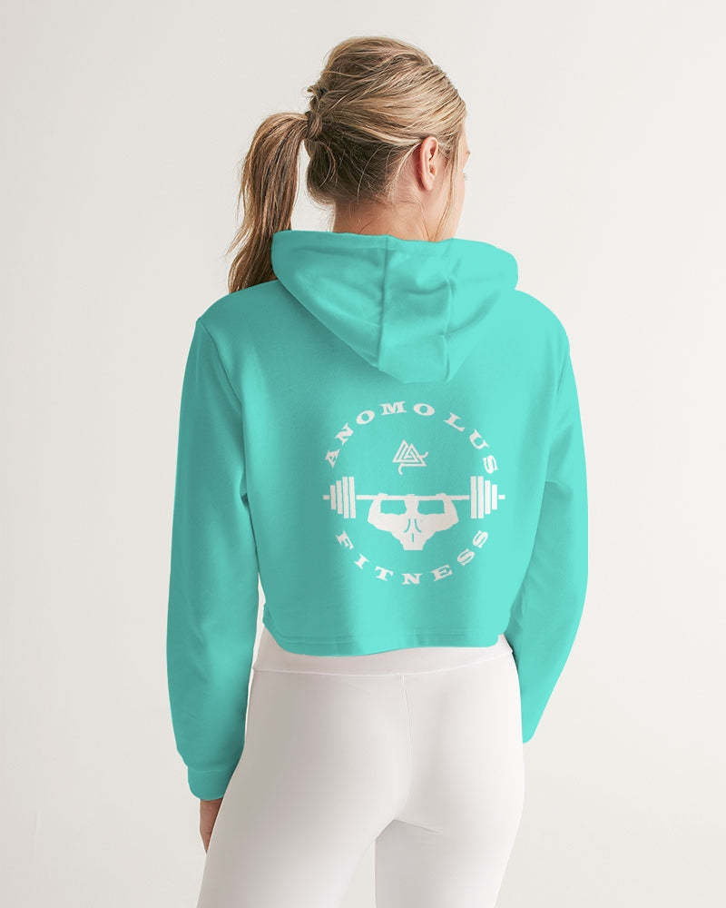 Rebirth Seafoam Women's Cropped Hoodie