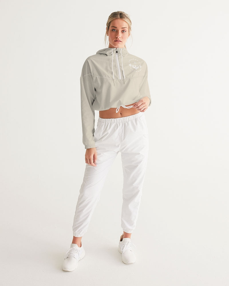 Rebirth Sand Women's Cropped Windbreaker