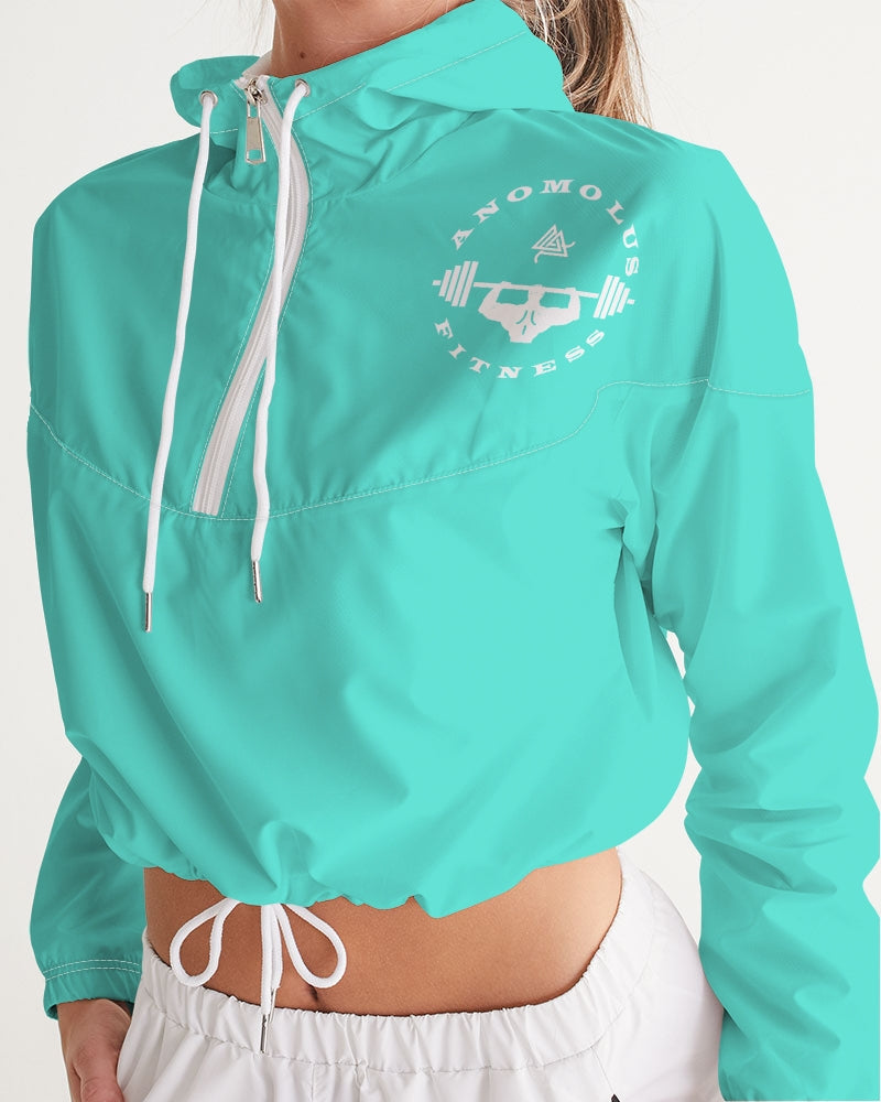 Rebirth Seafoam Women's Cropped Windbreaker