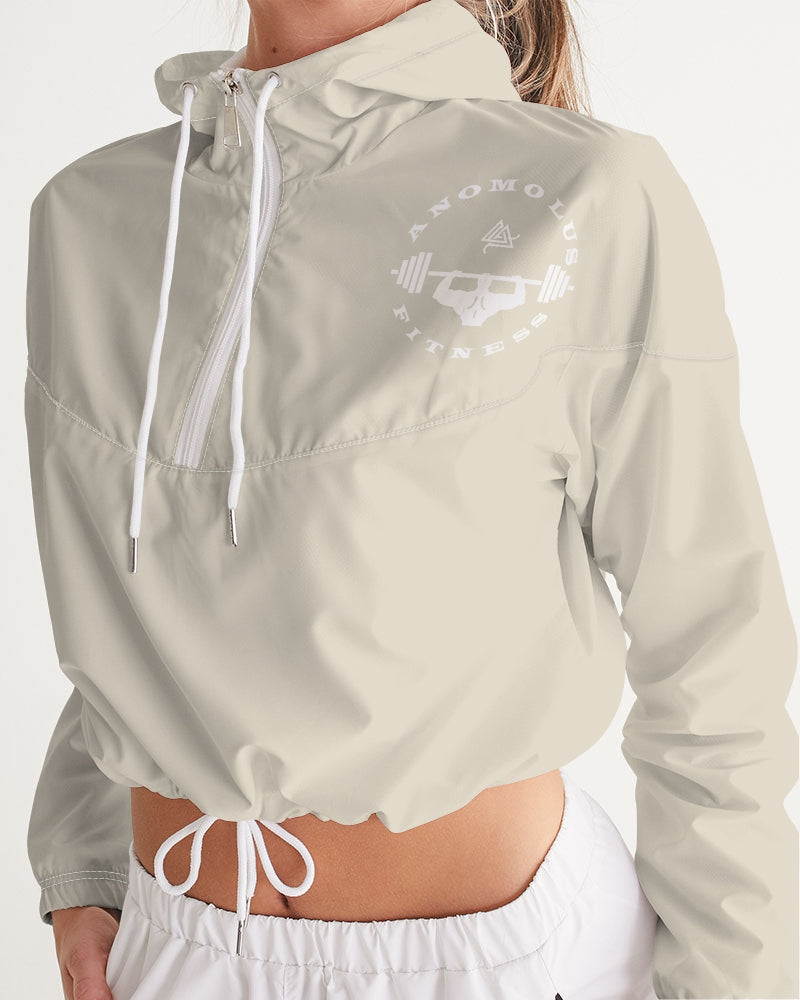 Rebirth Sand Women's Cropped Windbreaker