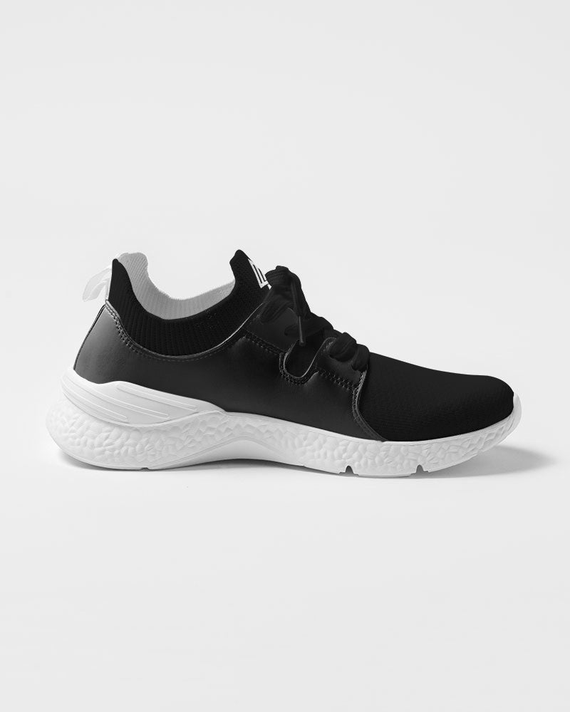 Black Men's Two-Tone Sneaker