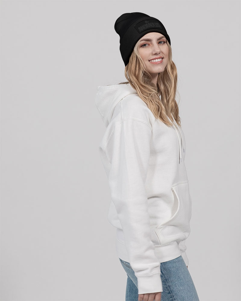 Black Solid Knit Beanie | Sportsman
