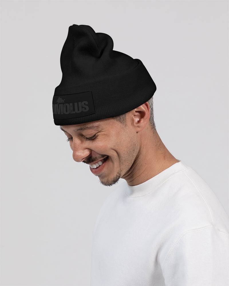 Black Solid Knit Beanie | Sportsman