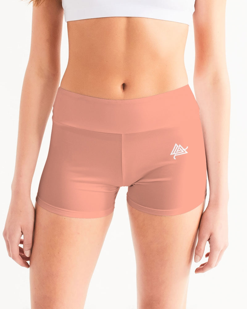 Rebirth Women's Mid-Rise Yoga Shorts