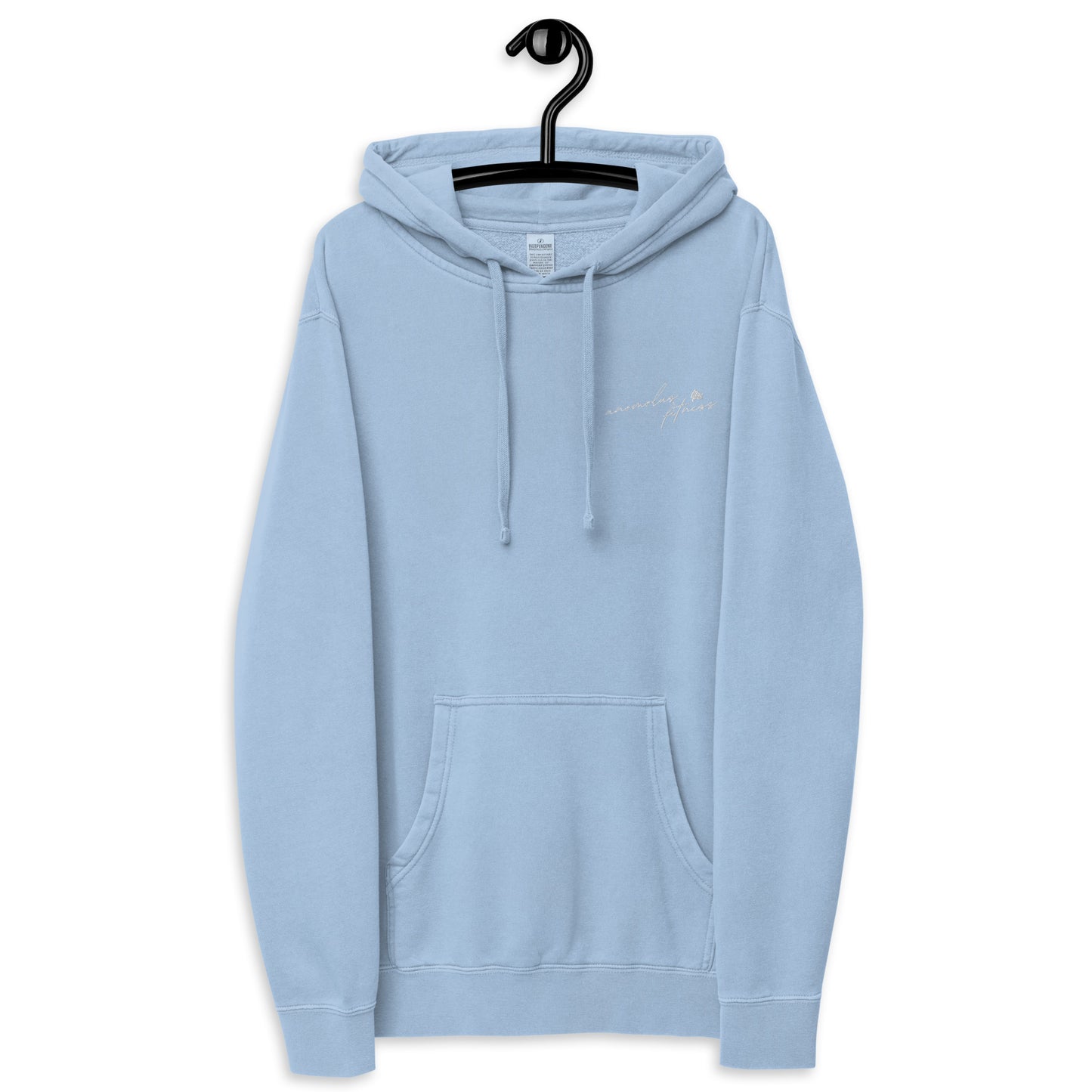 Pigment-dyed hoodie