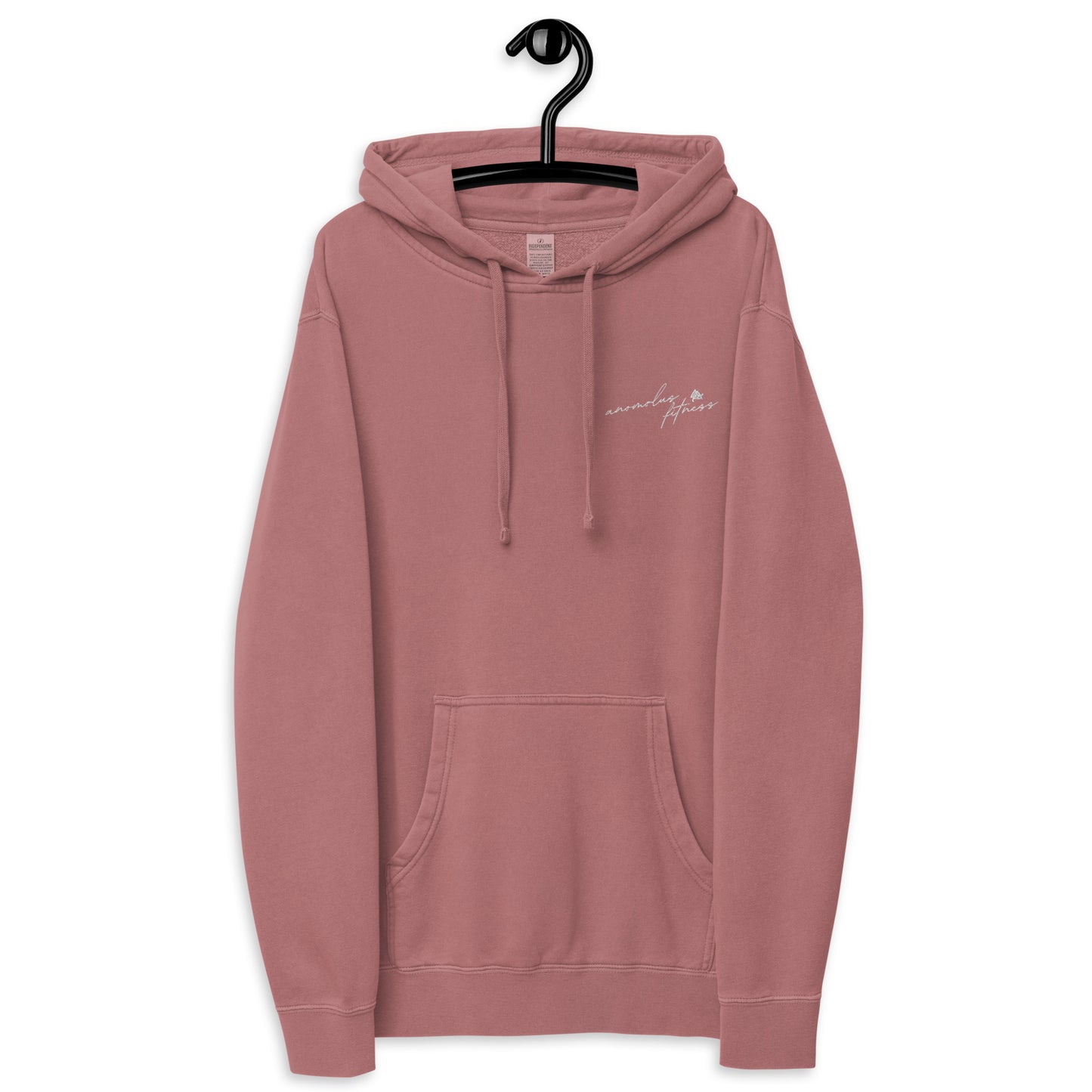 Pigment-dyed hoodie