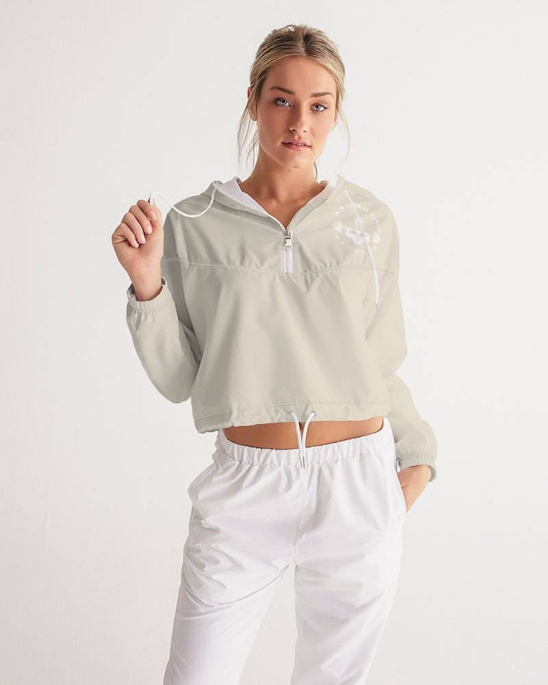 Rebirth Sand Women's Cropped Windbreaker
