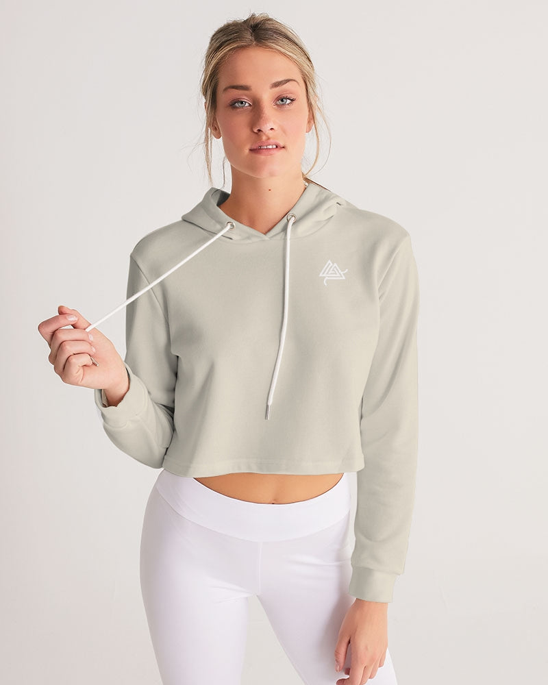 Rebirth Sand Women's Cropped Hoodie
