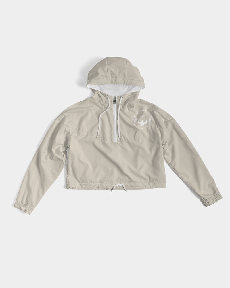 Rebirth Sand Women's Cropped Windbreaker